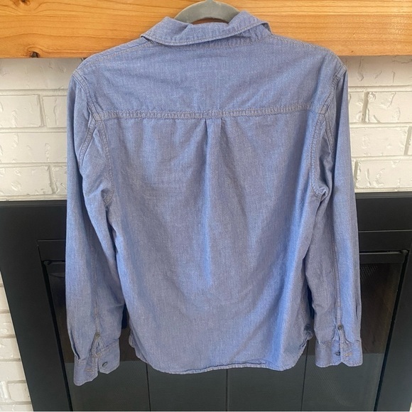 True Religion Blue Denim Shirt - Picture 5 of 8